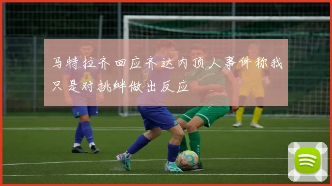马特拉齐回应齐达内顶人事件称我只是对挑衅做出反应